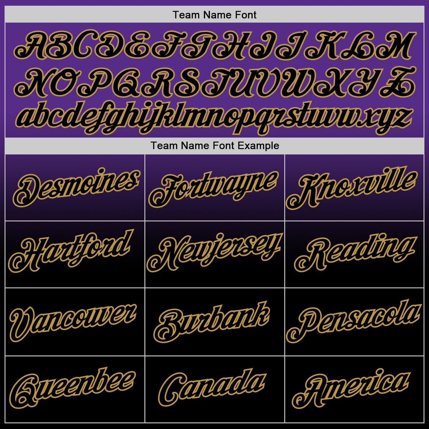 Custom Purple Black-Old Gold Fade Fashion Performance T-Shirt