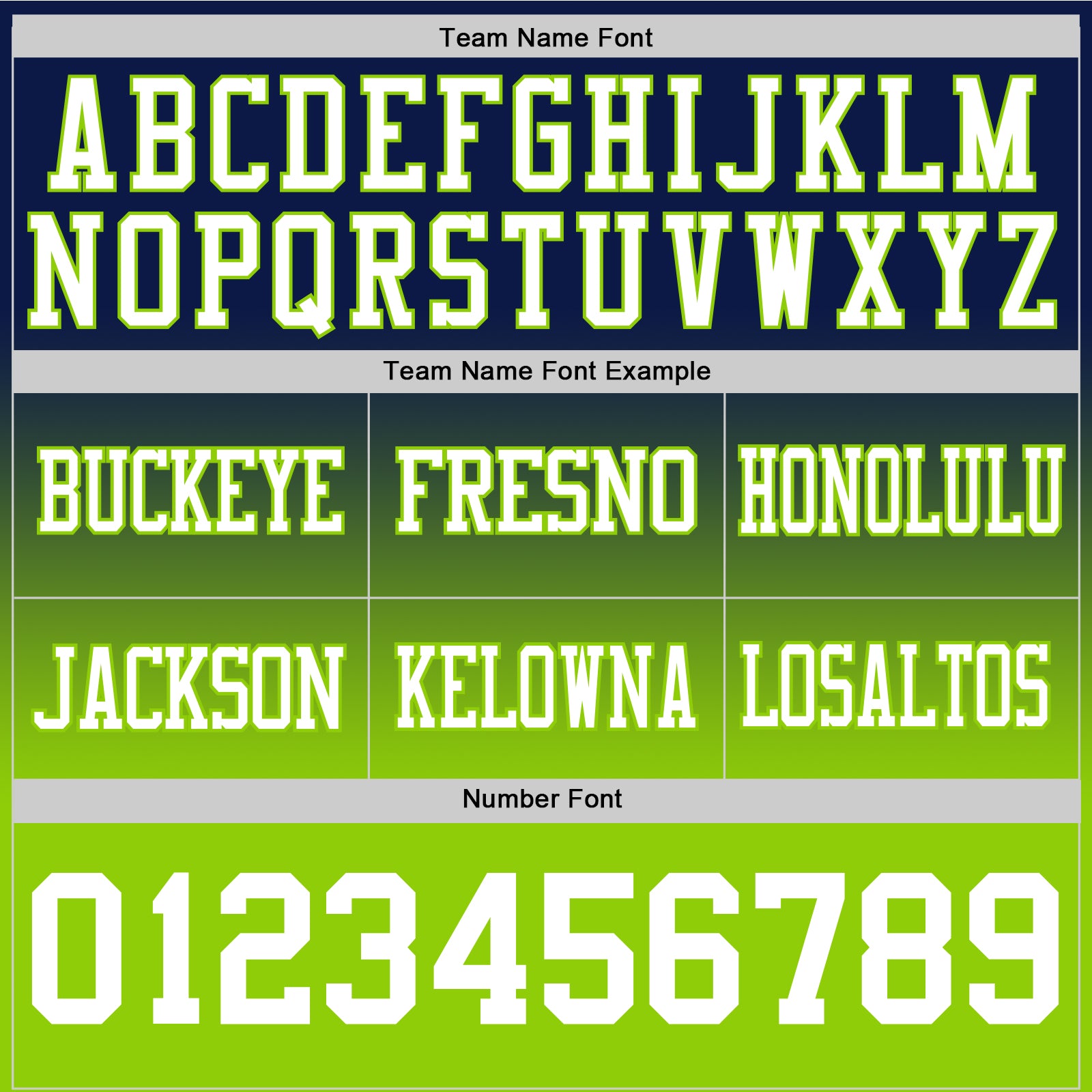 Custom Navy White-Neon Green Authentic Fade Fashion Football Jersey