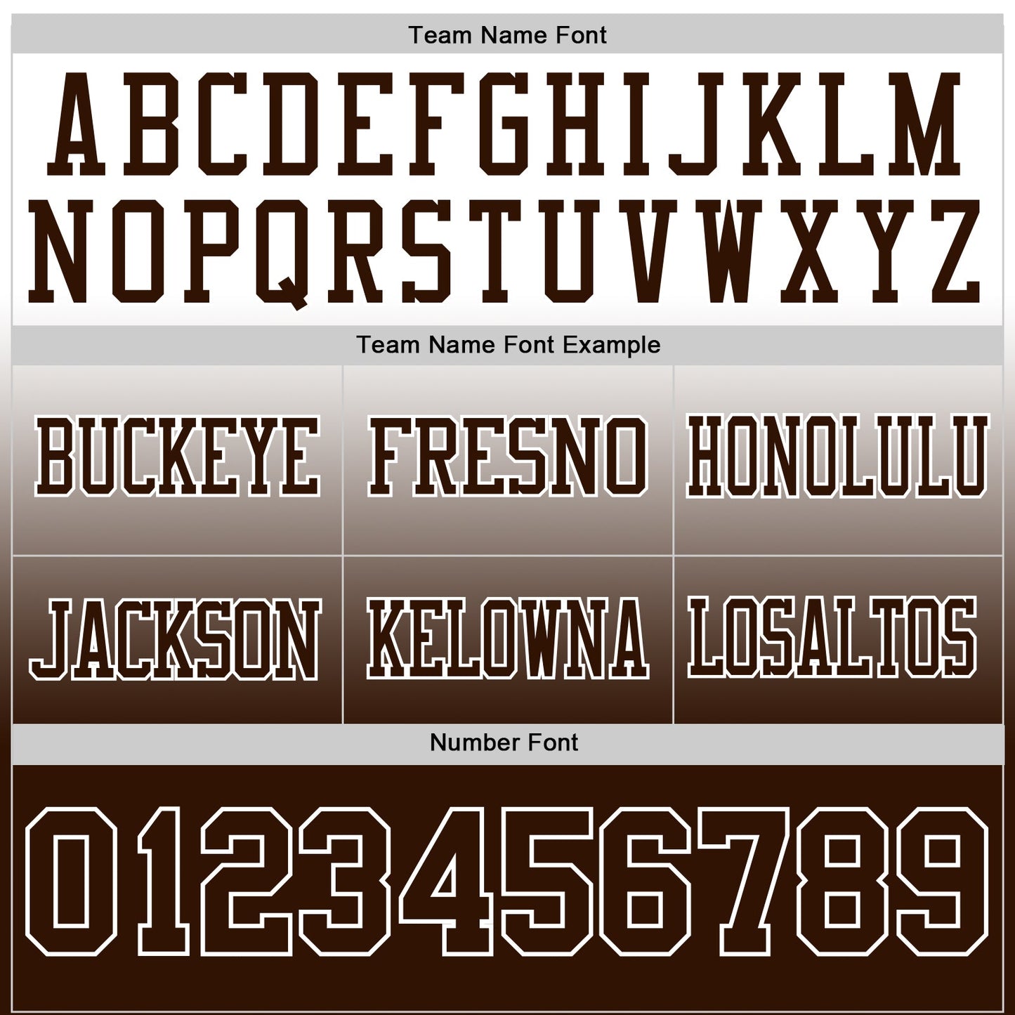 Custom White Brown Authentic Fade Fashion Football Jersey