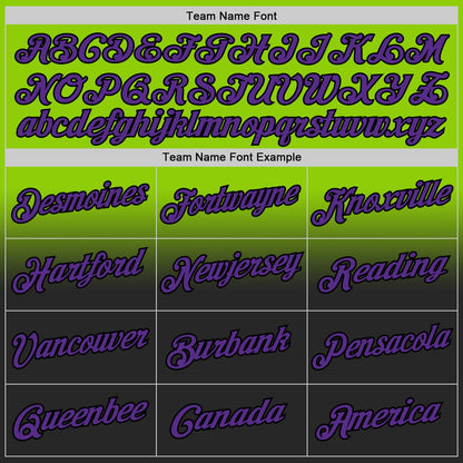 Custom Stitched Neon Green Purple-Black Fade Fashion Sports Pullover Sweatshirt Hoodie