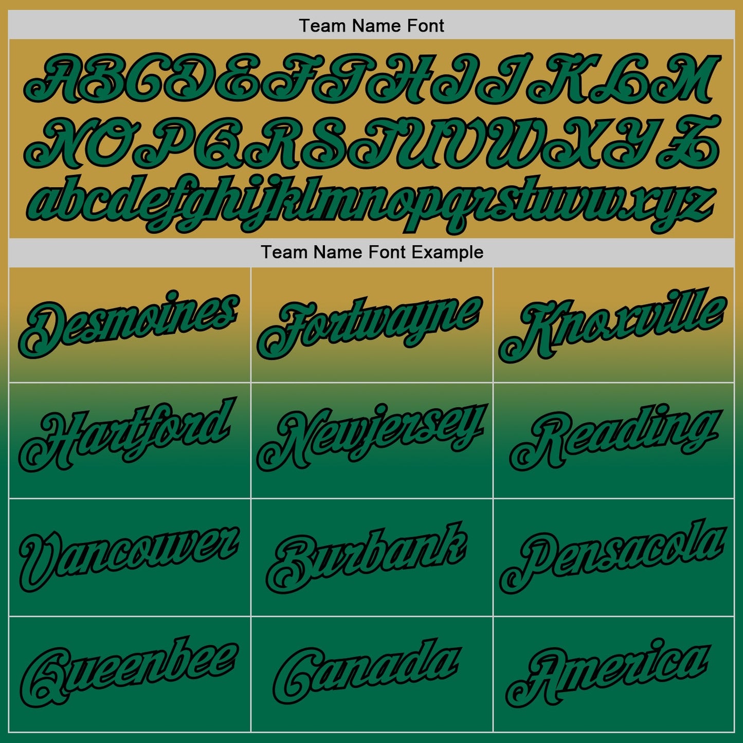 Custom Stitched Old Gold Kelly Green-Black Fade Fashion Sports Pullover Sweatshirt Hoodie