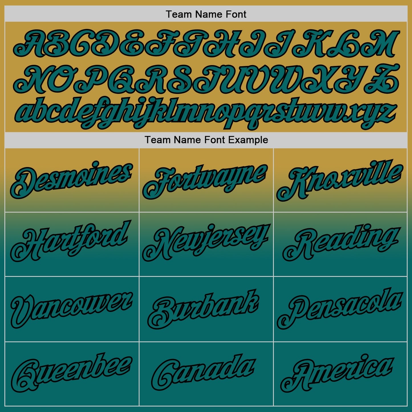 Custom Stitched Old Gold Teal-Black Fade Fashion Sports Pullover Sweatshirt Hoodie