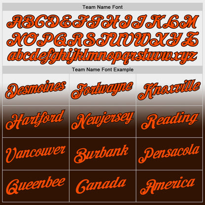 Custom Stitched White Orange-Brown Fade Fashion Sports Pullover Sweatshirt Hoodie