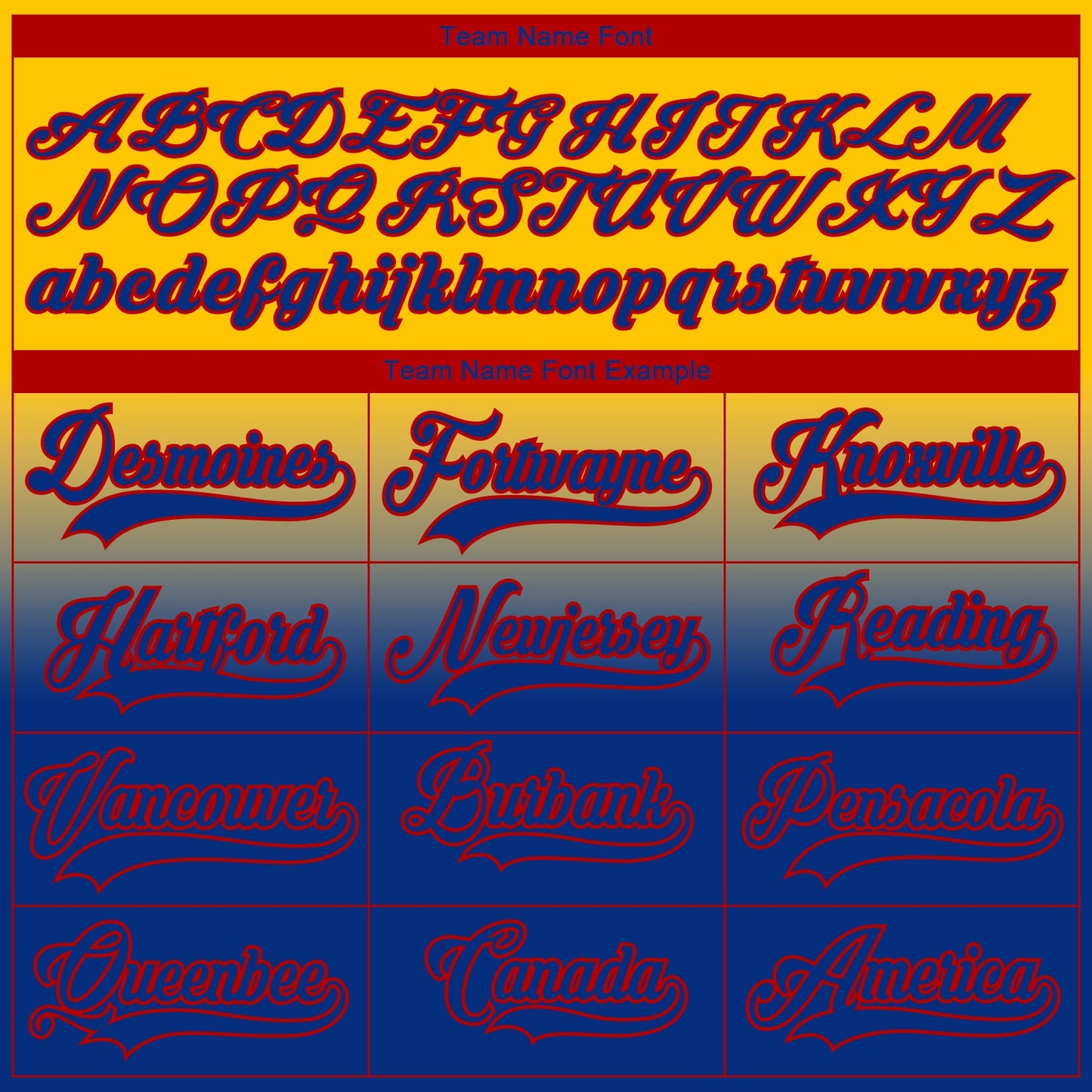 Custom Yellow Royal-Red Fade Fashion Hockey Lace Neck Jersey