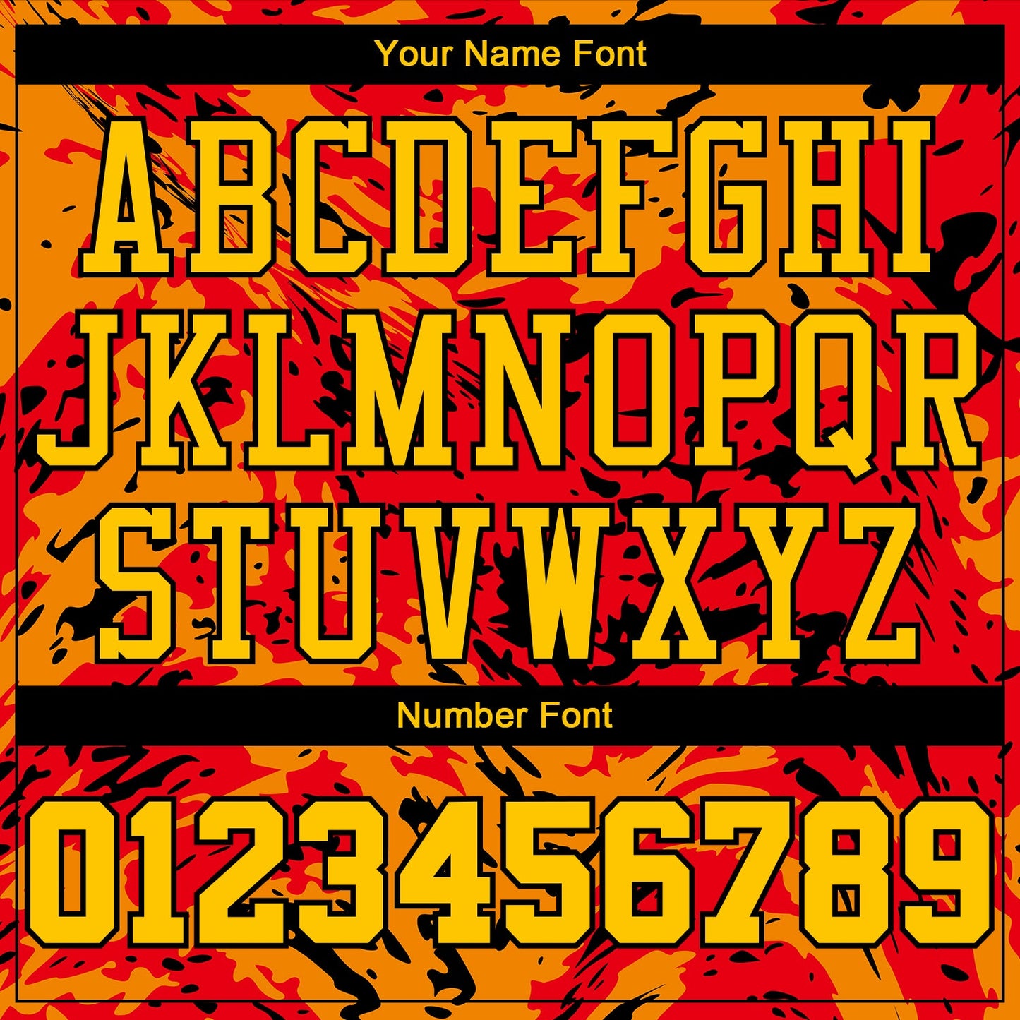 Custom Figure Gold-Orange Round Neck Sublimation Basketball Uniform Jersey