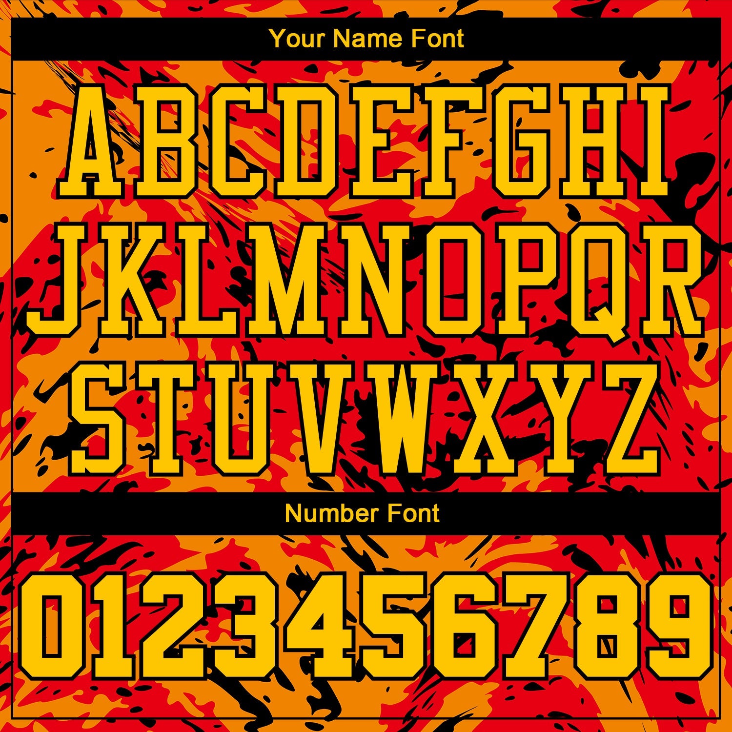 Custom Figure Gold-Orange Round Neck Sublimation Basketball Uniform Jersey