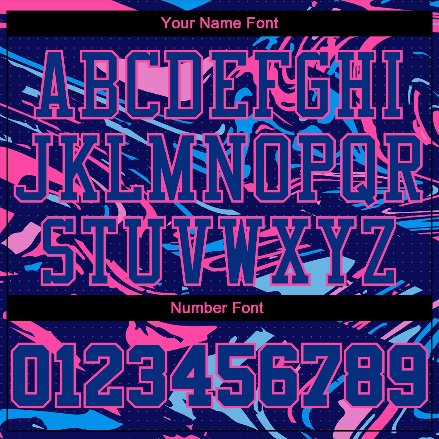 Custom Figure Royal-Pink Round Neck Sublimation Basketball Uniform Jersey