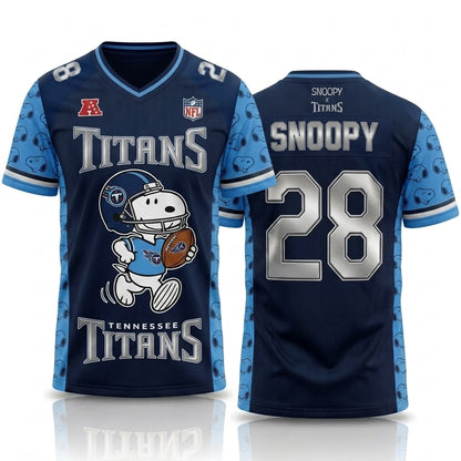 32 Teams Available | Cartoon Beagle Football Jersey, Sport Fan Shirt