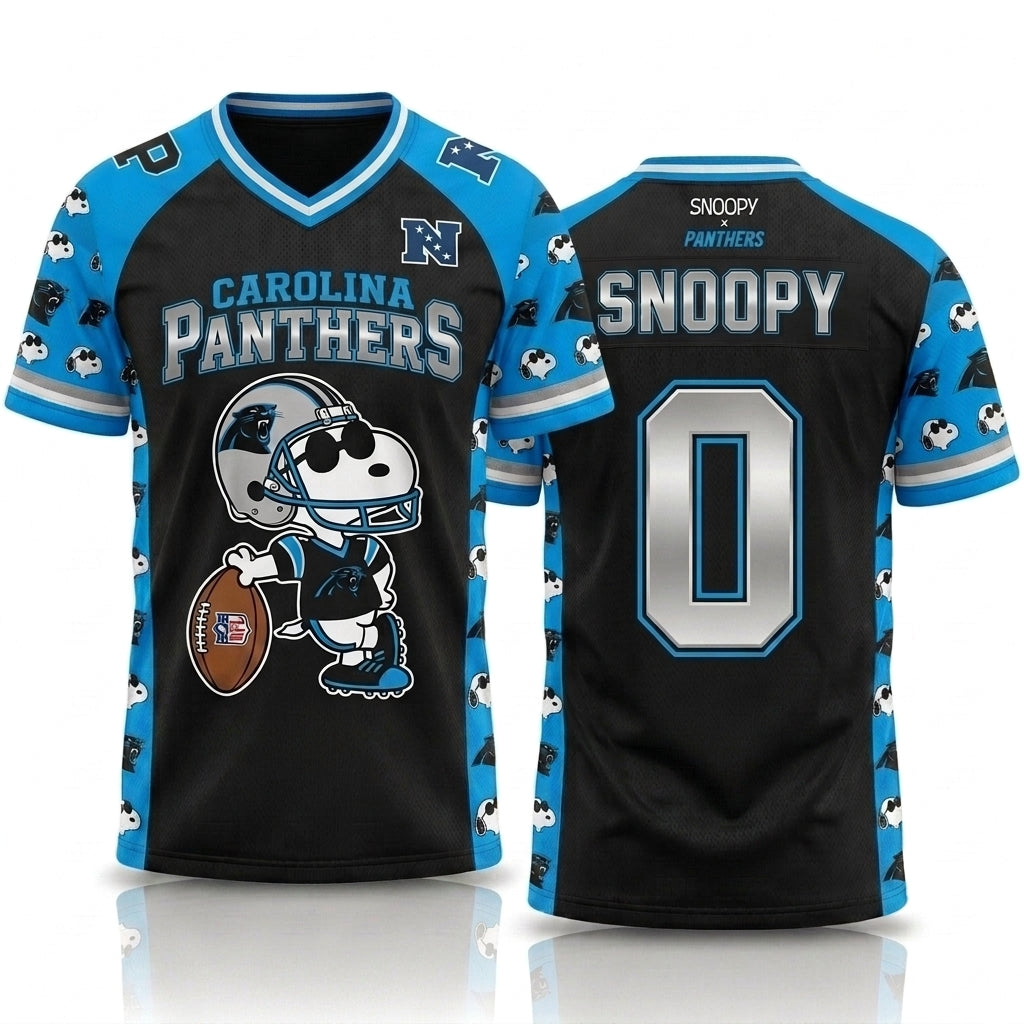 32 Teams Available | Cartoon Beagle Football Jersey, Sport Fan Shirt