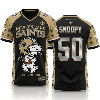 32 Teams Available | Cartoon Beagle Football Jersey, Sport Fan Shirt