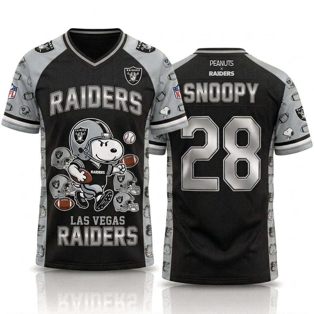 32 Teams Available | Cartoon Beagle Football Jersey, Sport Fan Shirt