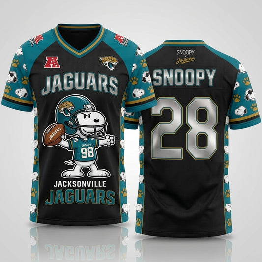 32 Teams Available | Cartoon Beagle Football Jersey, Sport Fan Shirt