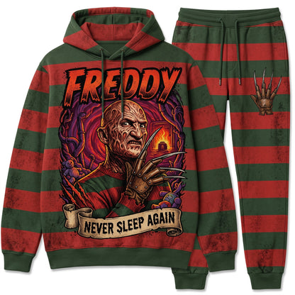 Horror Slashers Squad Halloween Hoodie & Pants Set