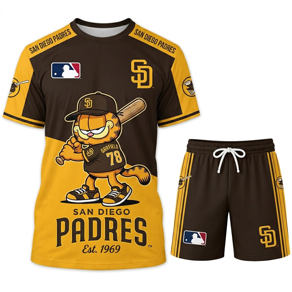 All 30 BASEBALL Teams-COMBO GIFTS FOR FAN | Sport Fan Set — T-Shirt + Shorts Available