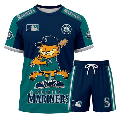 All 30 BASEBALL Teams-COMBO GIFTS FOR FAN | Sport Fan Set — T-Shirt + Shorts Available