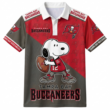 NFC Football Polo Shirt, Team Color Game Day Polo, Retro Football Fan Shirt, Sunday Game Apparel, Gift for Football Lovers
