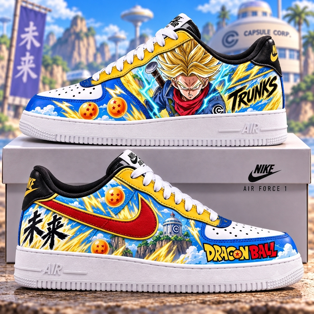 Dragon Ball Future Trunks Fan Shoes GIFT — Anime Sneaker