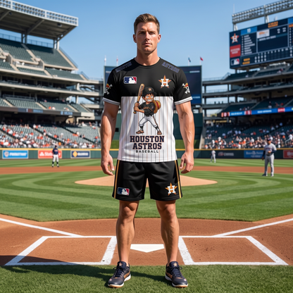 All 30 Teams Available-COMBO GIFTS FOR BASEBALL FAN | Sport Fan Set — T-Shirt + Shorts