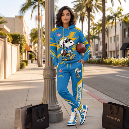 NFL Dog Football Fan Hoodie & Sweatpants & High Sneakers | All 32 Teams Available