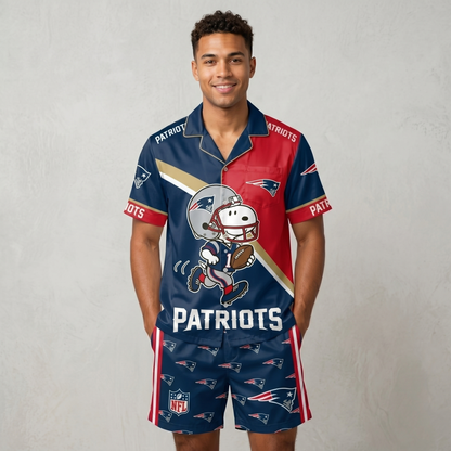 SHORT-SLEEVE PAJAMAS SET FOR TOP TEAM FAN