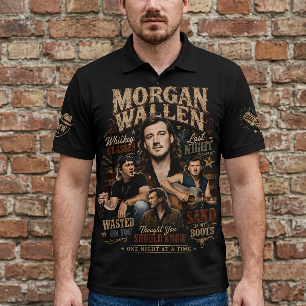 Morgan Wallen Country Music Shirt — Vintage Western Fan Graphic Tee