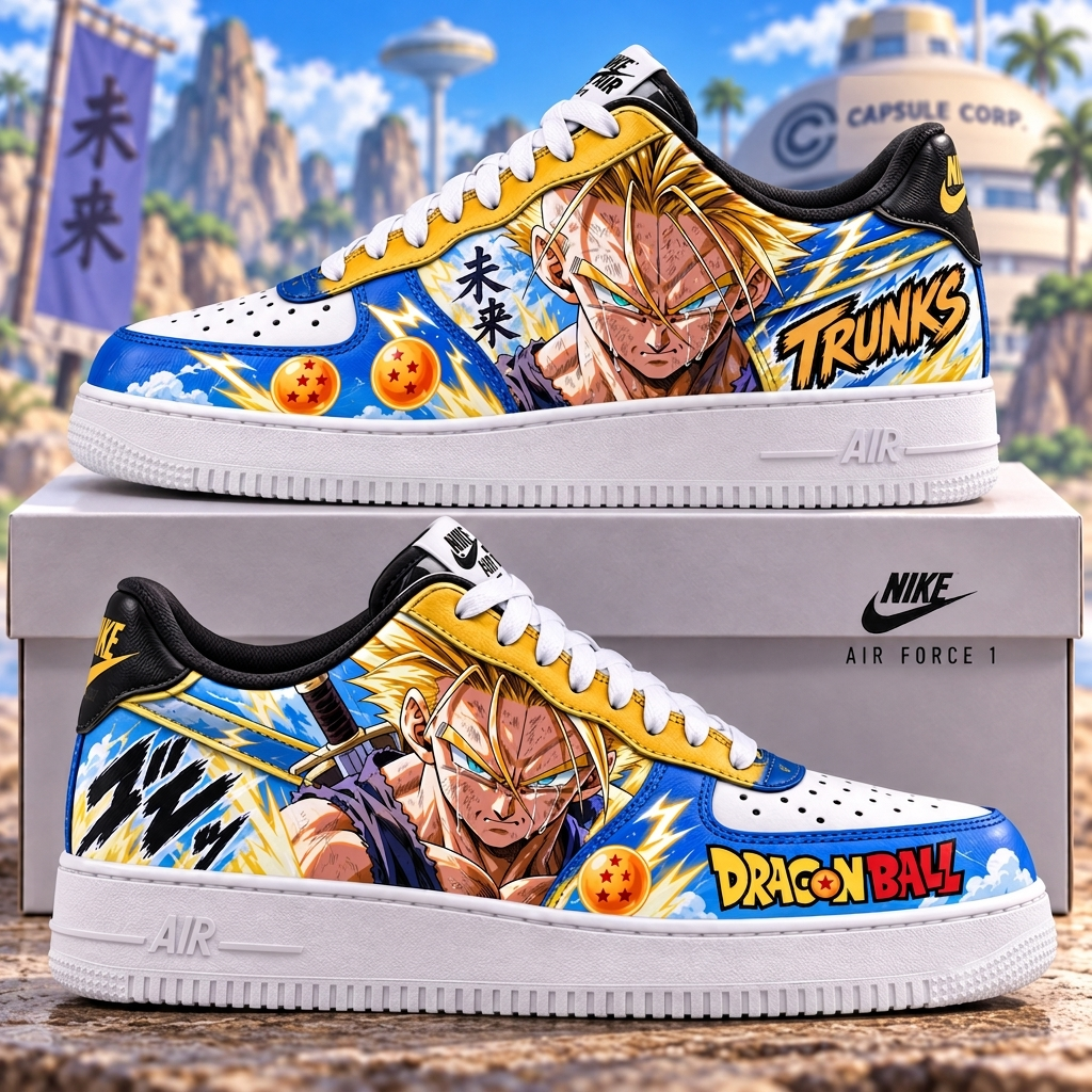Dragon Ball Future Trunks Fan Shoes GIFT — Anime Sneaker