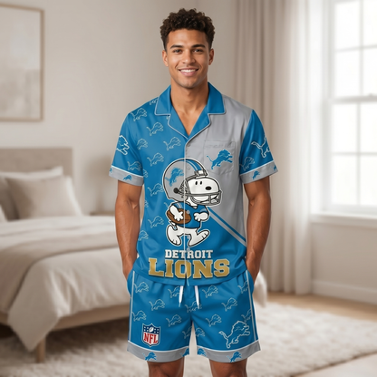 SHORT-SLEEVE PAJAMAS SET FOR TOP TEAM FAN