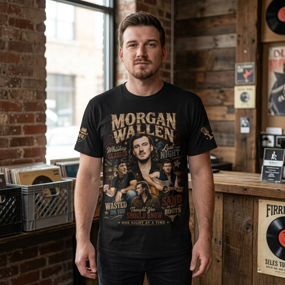 Morgan Wallen Country Music Shirt — Vintage Western Fan Graphic Tee