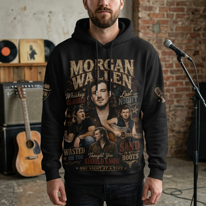 Morgan Wallen Country Music Shirt — Vintage Western Fan Graphic Tee