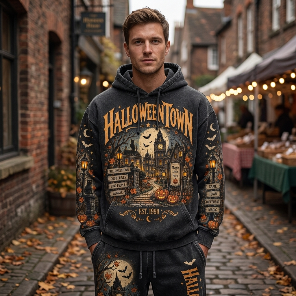 Limited Edition HalloweenTown 1998 Fan Set — Hoodie & Sweatpants Set