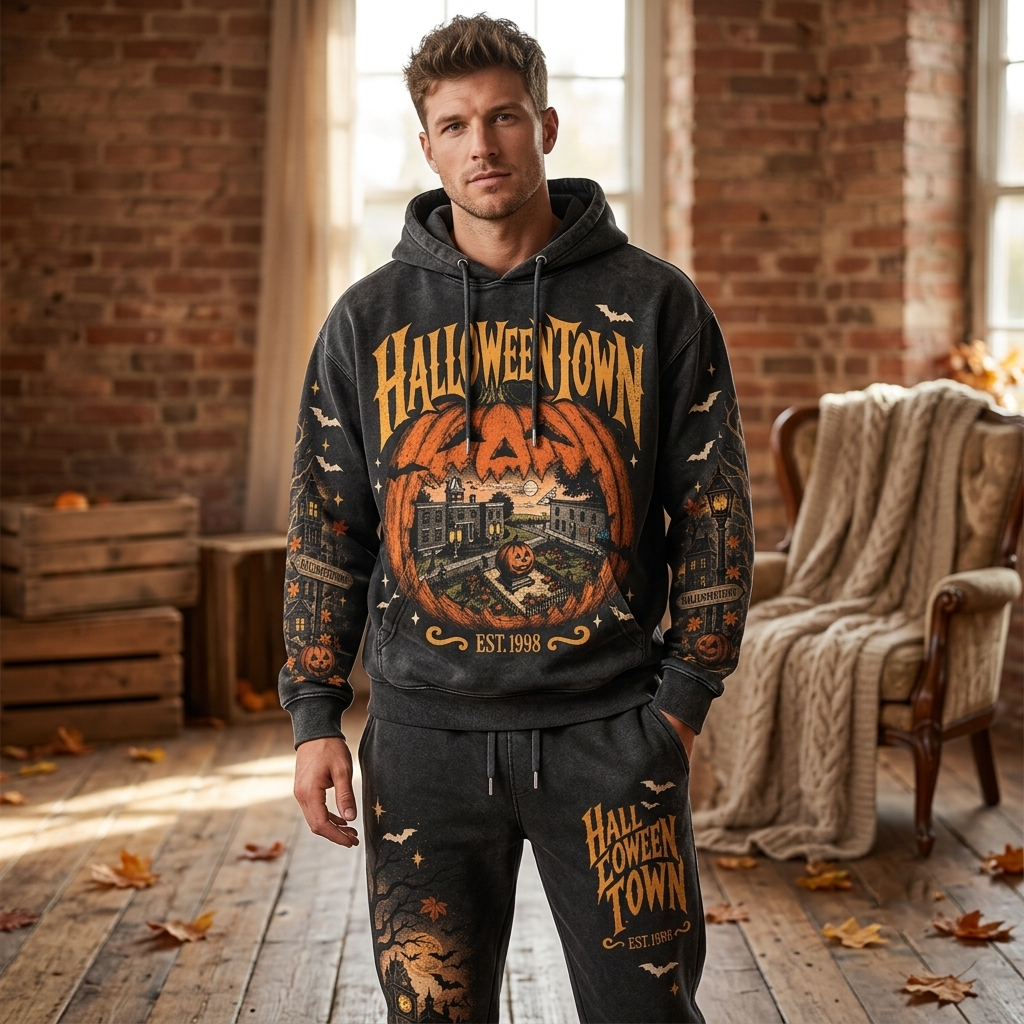Limited Edition HalloweenTown 1998 Fan Set — Hoodie & Sweatpants Set