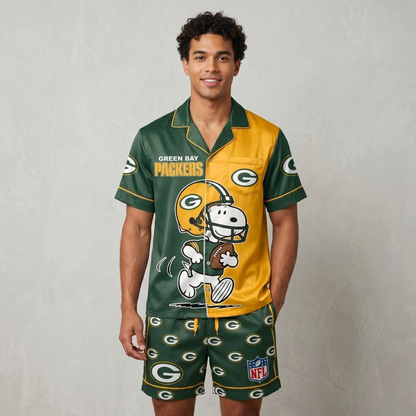 SHORT-SLEEVE PAJAMAS SET FOR TOP TEAM FAN