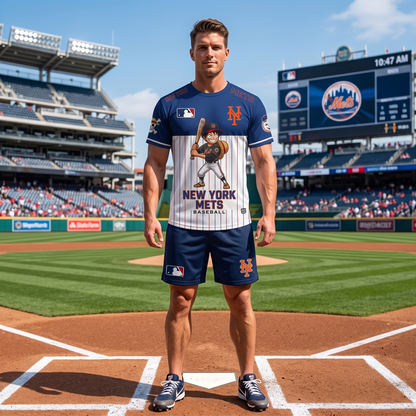 All 30 Teams Available-COMBO GIFTS FOR BASEBALL FAN | Sport Fan Set — T-Shirt + Shorts
