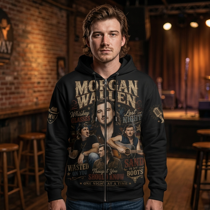 Morgan Wallen Country Music Shirt — Vintage Western Fan Graphic Tee
