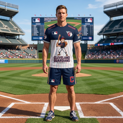 All 30 Teams Available-COMBO GIFTS FOR BASEBALL FAN | Sport Fan Set — T-Shirt + Shorts