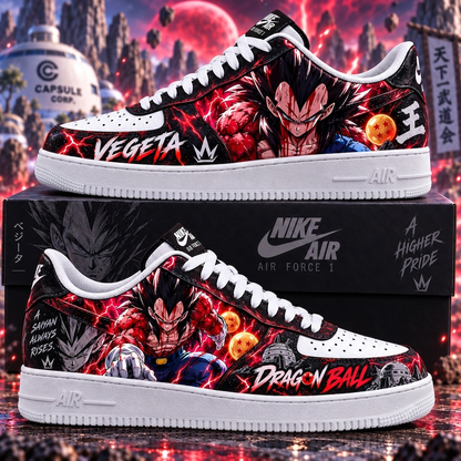 Dragon Ball Vegeta Multi-form Fan Shoes — Anime Sneaker Gift