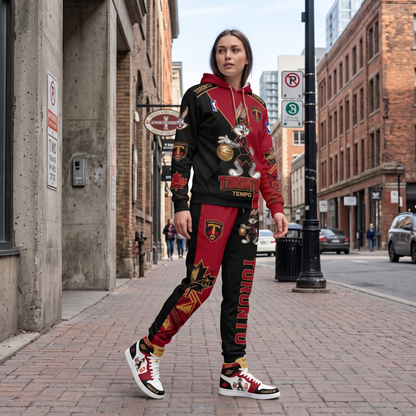Women’s Basketball Fan Combo Set — Hoodie & Sweatpants and High Sneakers | All 15 WNBA Teams Available
