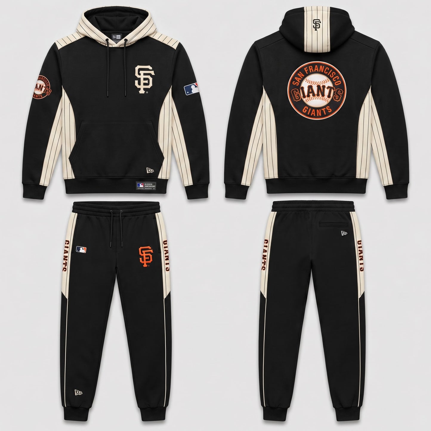 Limited edition! Gifts for Fans - Hoodie & Sweatpants Set All 30 Teams MLB Available