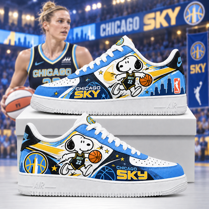 Beagle Dog - Women’s Basketball Fan Sneakers | All 15 WNBA Teams Available -Ver2
