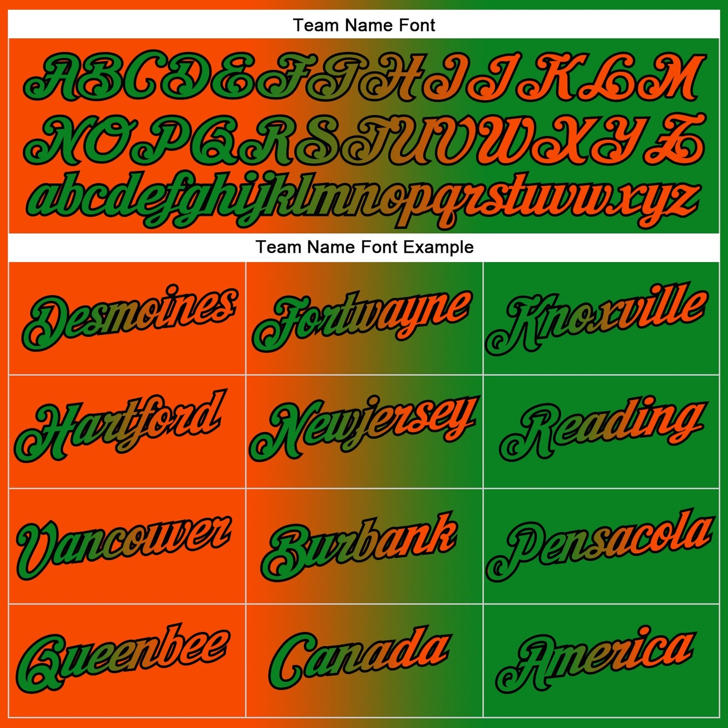 Custom Stitched Grass Green Orange-Black Gradient Fashion Sports Pullover Sweatshirt Hoodie
