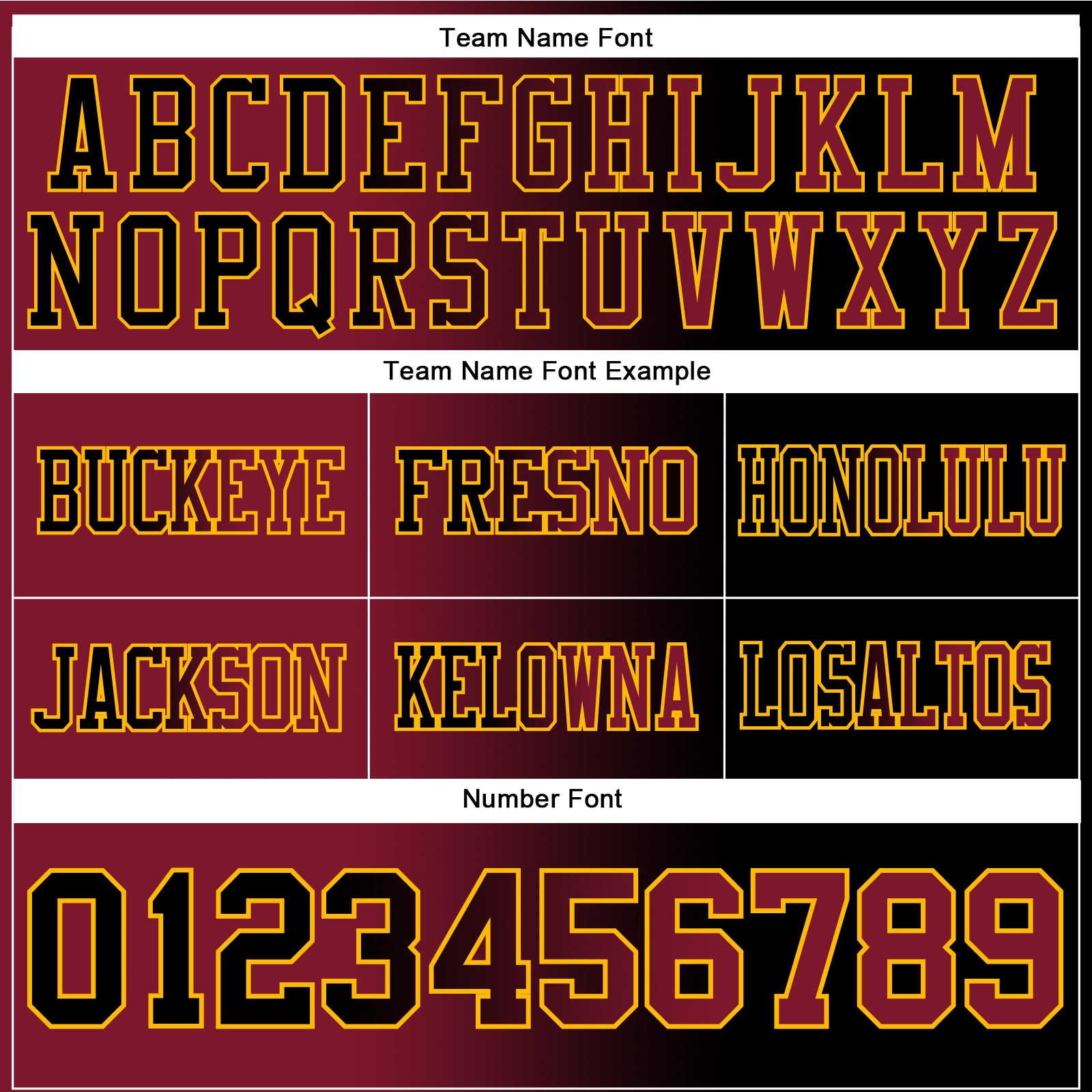 Custom Black Crimson-Gold Authentic Gradient Fashion Football Jersey