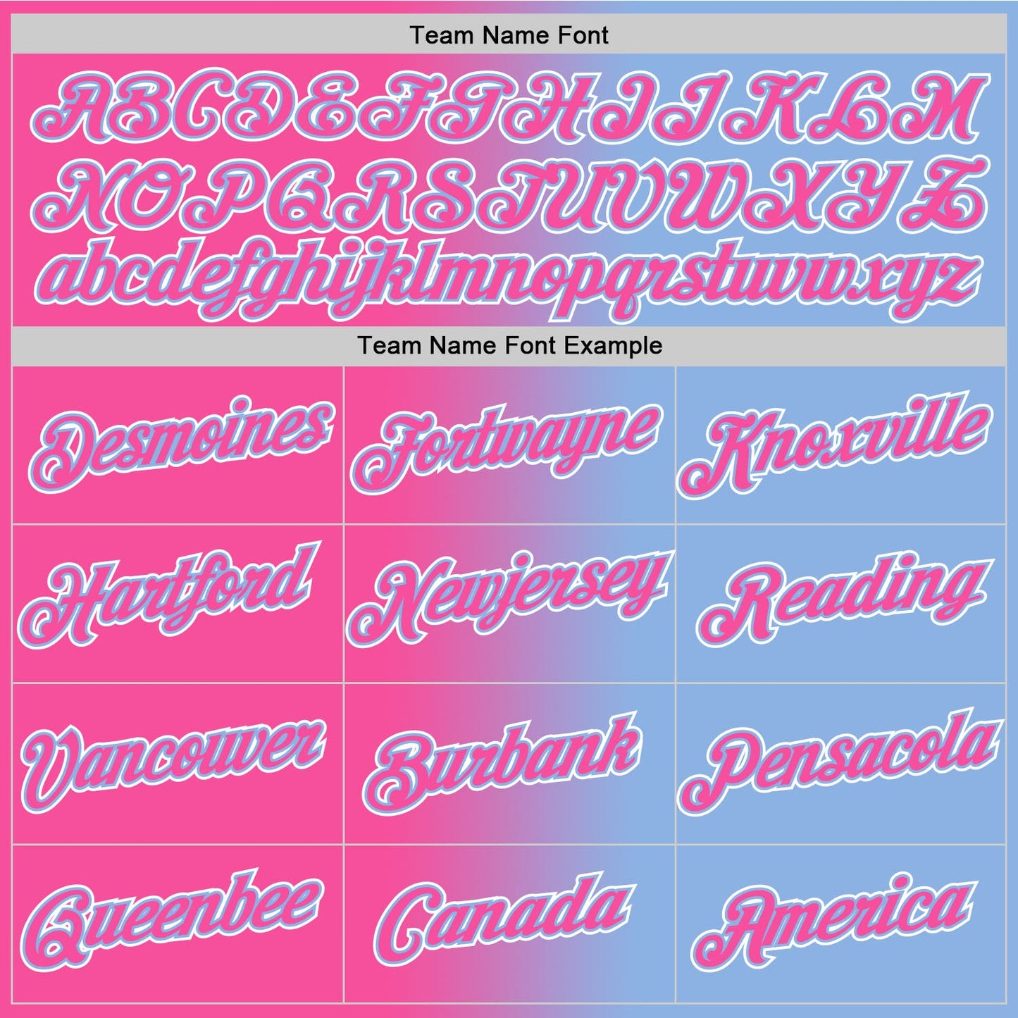 Custom Light Blue Pink-White Gradient Fashion Performance T-Shirt