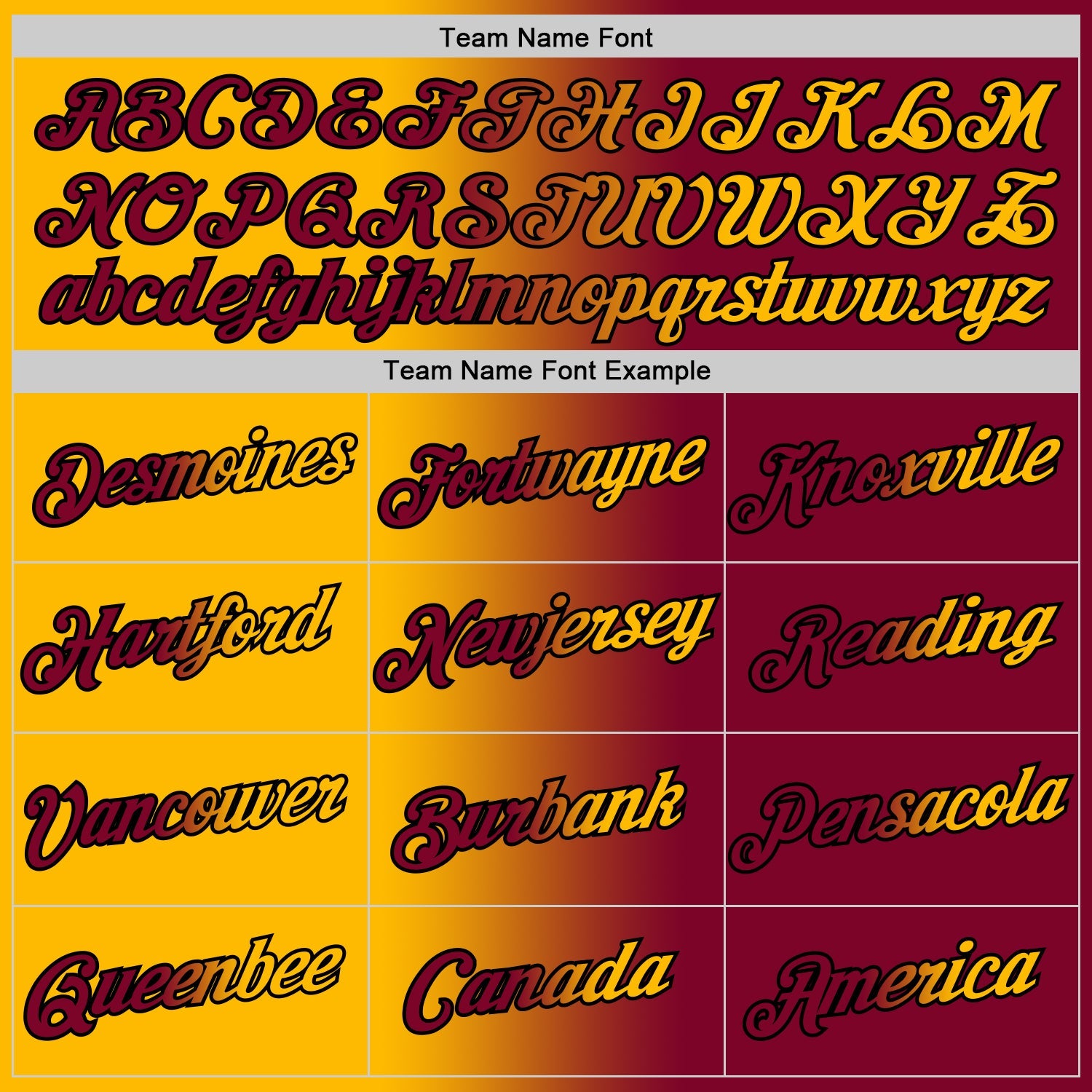 Custom Maroon Gold-Black Gradient Fashion Performance T-Shirt