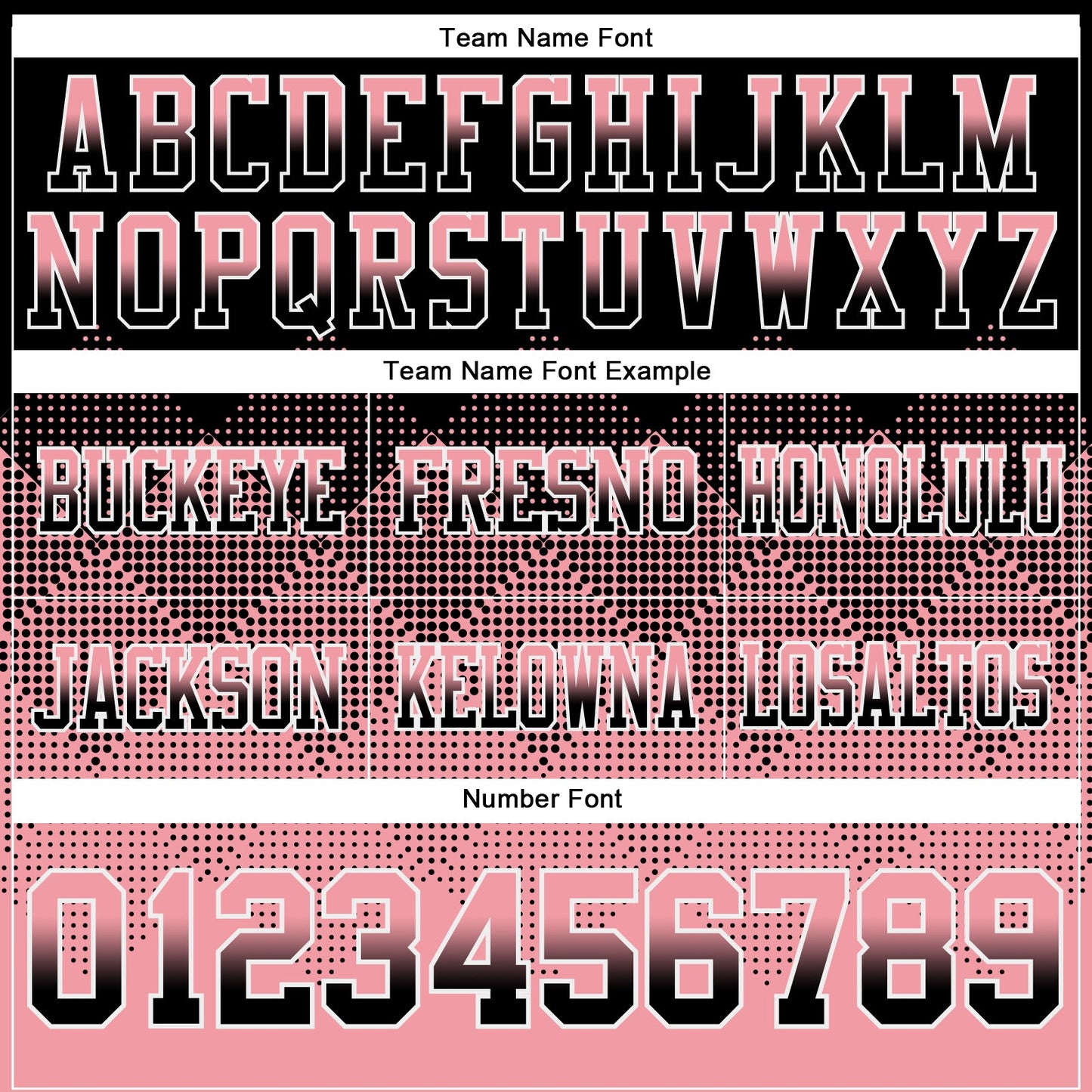 Custom Black Medium Pink-White Authentic Gradient Square Shape 7V7 Flag Football Jersey