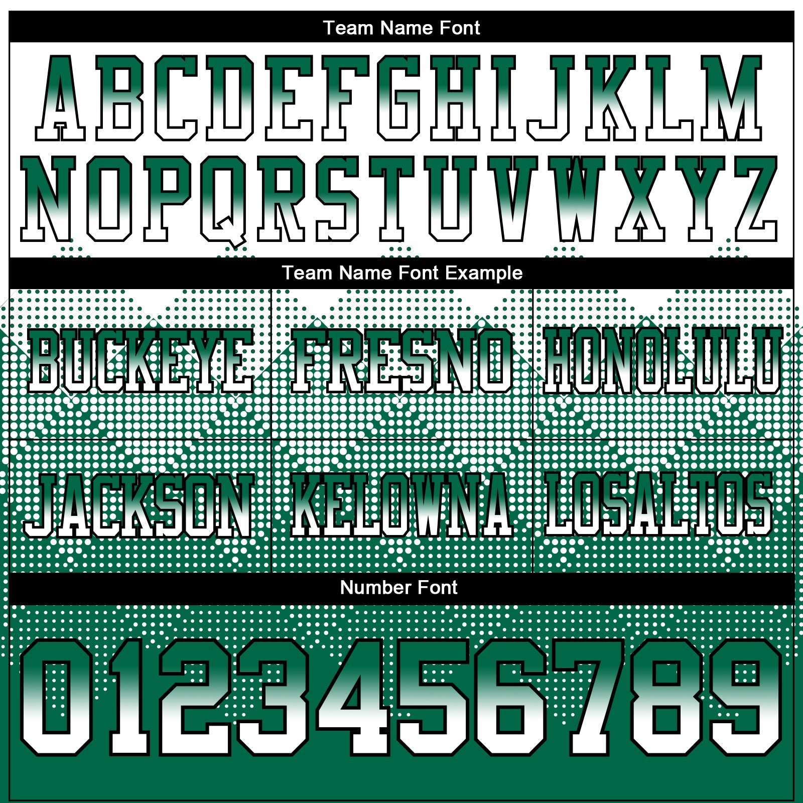 Custom White Kelly Green-Black Authentic Gradient Square Shape 7V7 Flag Football Jersey