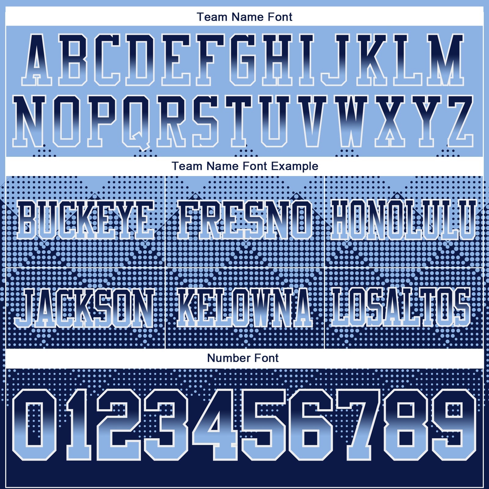 Custom Light Blue Navy-White Authentic Gradient Square Shape 7V7 Flag Football Jersey
