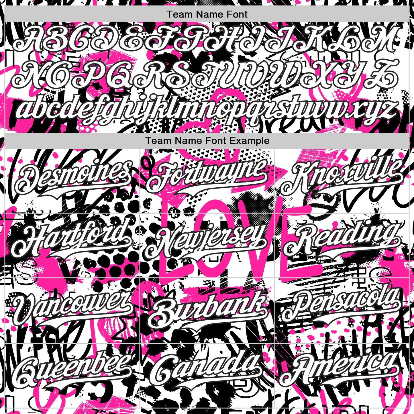 Custom Graffiti Pattern White-Black 3D Authentic Baseball Jersey