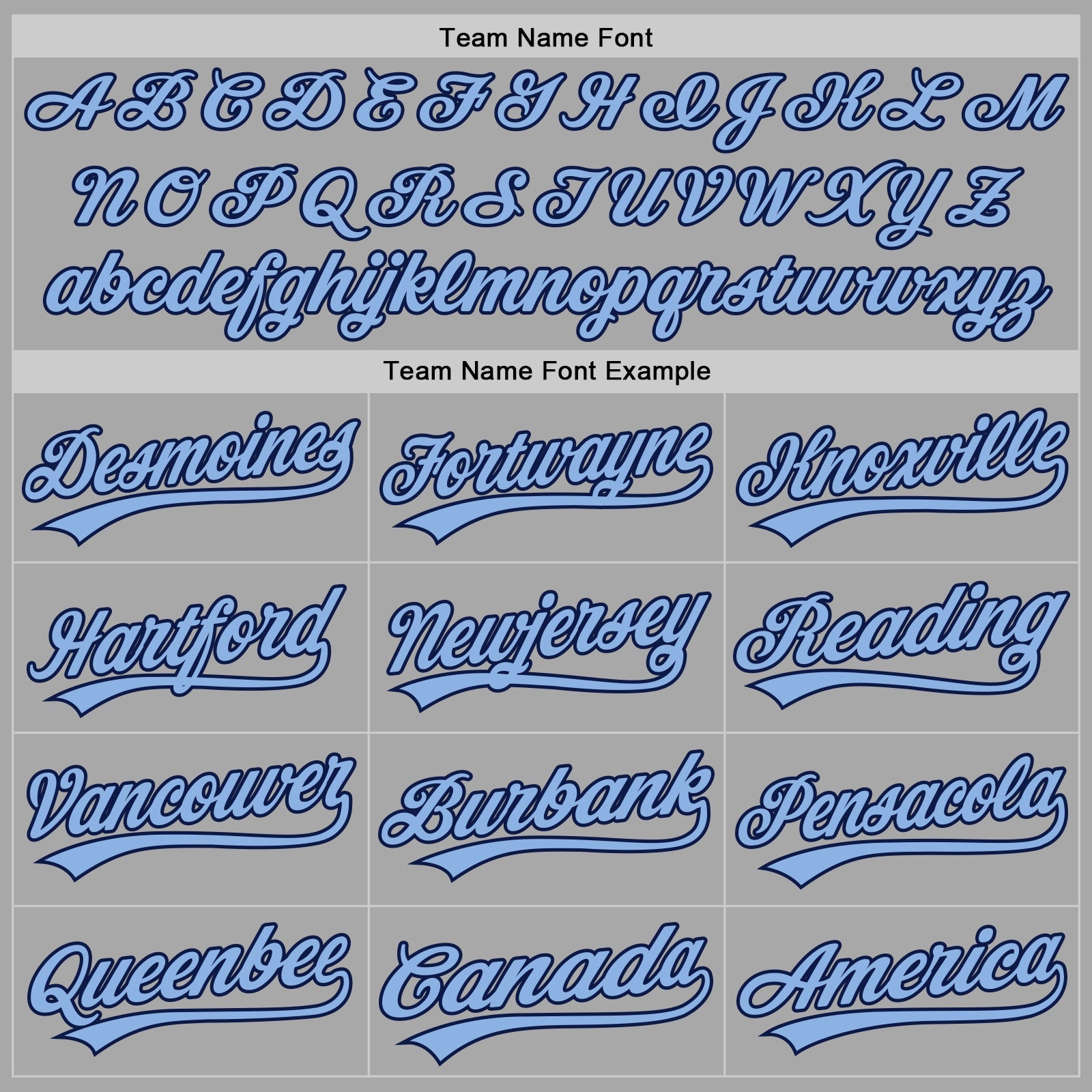 Custom Stitched Gray Light Blue-Navy Baseball Pullover Sweatshirt Hoodie