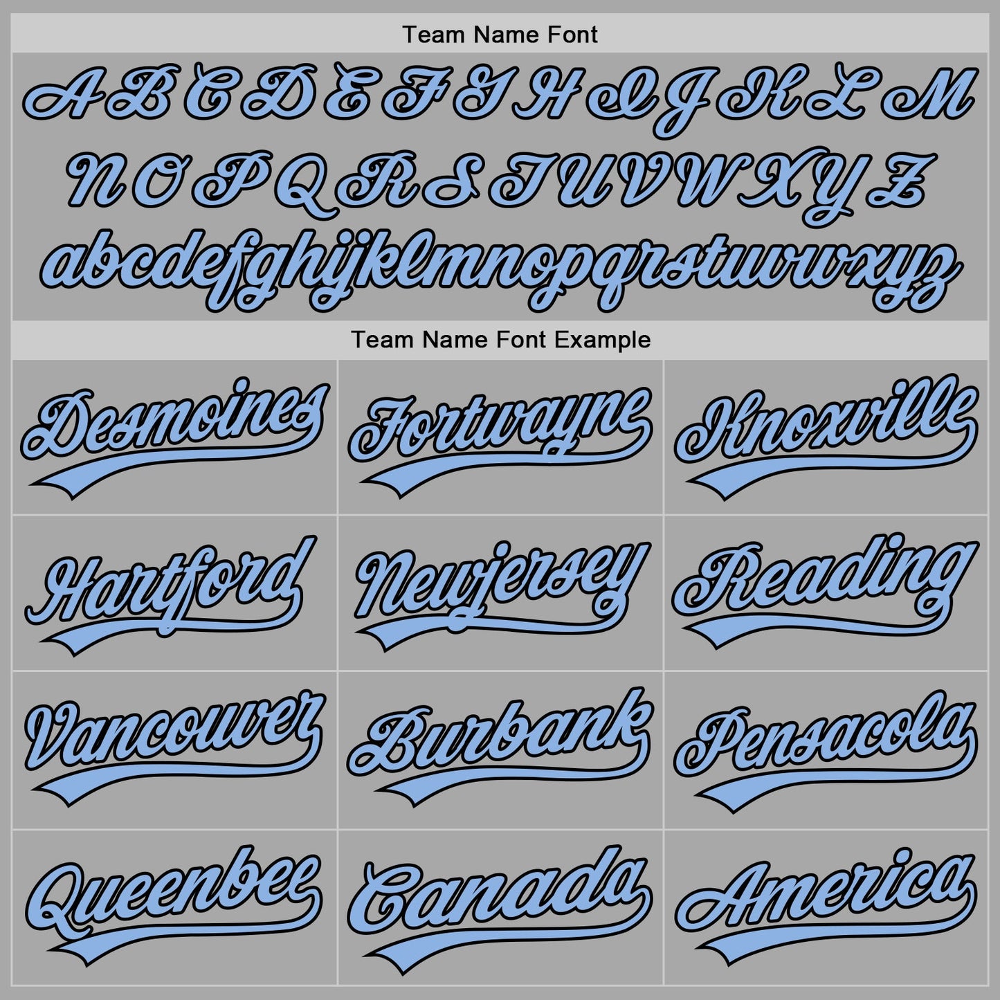Custom Stitched Gray Light Blue-Black Baseball Pullover Sweatshirt Hoodie