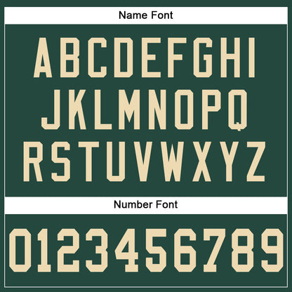 Custom Green Cream Mesh Authentic Football Jersey